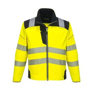 Pw3 Hi-Vis Softshell 3L Ylw/Blk S