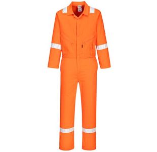 Iona Cotton Coverall Orange Xxl