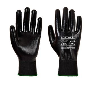 All-Flex Grip Glove Black Xl Pk12