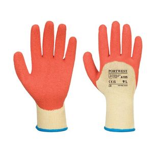 Grip Xtra Glove Ylw/Org Xl Pk12