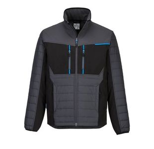 Wx3 Hybrid Baffle Jacket Metal Gry L