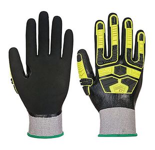 Wpf Cut Impact Glove 1Pr Gry/Blk Xl
