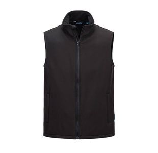 Print/Promo Sshell Gilet 2L Blk 5Xl
