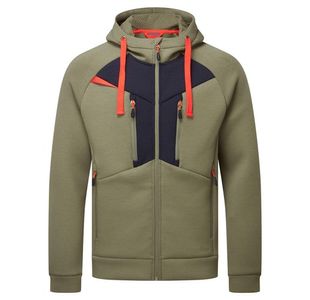 Dx4 Zipped Hoodie Moss Green Xxl