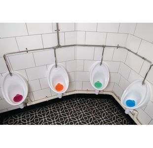 P-Wave Slant6 Urinalscrn Honey Pk10