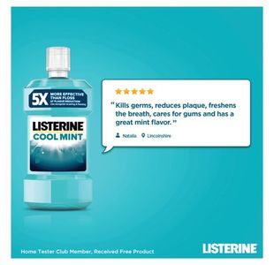 Listerine Mouthwash Cool Mint Pk6