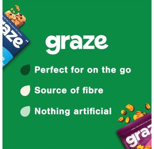 Graze Cocoa Vanilla Flapjack 50G Pk9