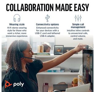 Poly Blackwire 3220 Ster Usb-C Hset