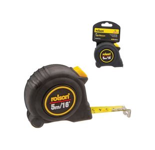 Rolson Tape Measure 5M Pk6