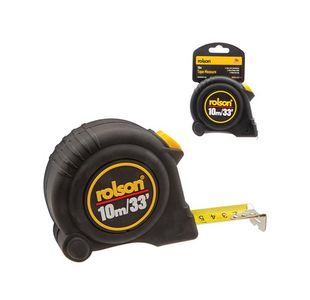 Rolson Tape Measure 10M Pk6