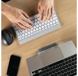R-Go Compact Break Keyboard Wls Wht