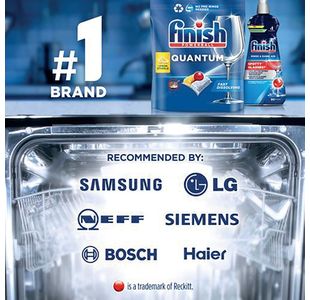 Finish Quantum Dishwash Tab X100 Pk4