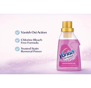 Vanish Gold Pink Gel 750Ml Pk6
