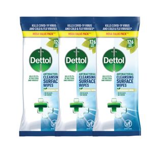 Dettol Antibac Wipes Pk126 3For2