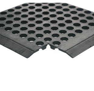 Black Rubber Worksafe Mat 312476 P3