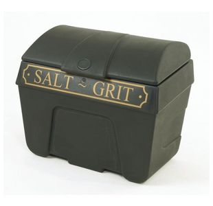 Victoriana Salt Bin Blk/Gld 200L