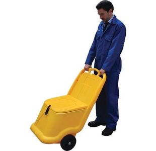 Mobile Salt Bin Kit Yellow 75L