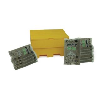 Stackable Salt Bin + Brown Salt 285L