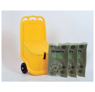 Mob Salt Bin Kit 75L + De-Icing Salt