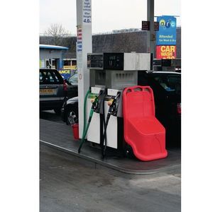 Mobile Salt And Grit Bin Red 75L