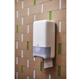 Tork Twin Mid Toiletroll Disp 557500