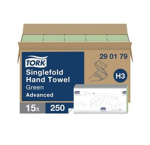 Tork Green Singlefold Hnd Twl Advanc