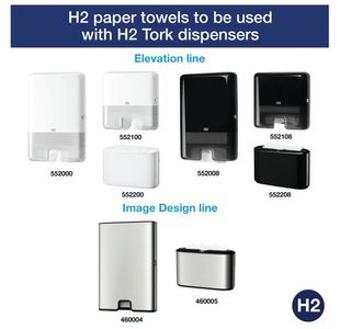 Tork H2 Prem Hand Towels 110 Sh Pk21
