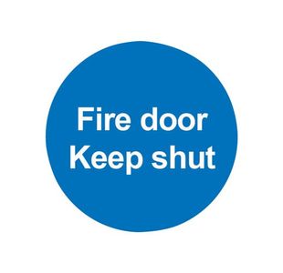 Signslab Fire Door Keep Shut Pvc