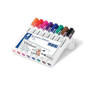 Staedtler Lumo 351 Drywipe Ast Pk8