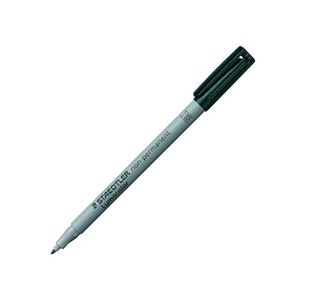 Lumocolor Pen Non-Perm Med Blk Pk10