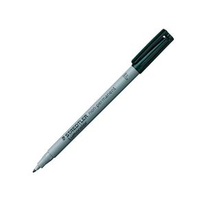 Lumocolor Pen Fine Non-Perm Blk Pk10
