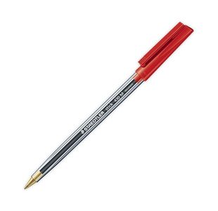 Staedtler 430 Medium Pen Red Pk10