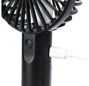 Recharge Hdhd Fan 3In Blk/Gry Pk10