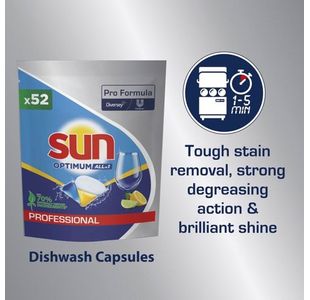 Sun Pro Optimum Aio Dishwsh Cap Pk52