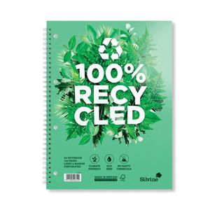 Silvine Prem Recycld A4 Wbnd Nbk Pk5