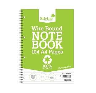 Silvine Everyday Rec A4 Wbound Pk12