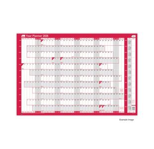 Sasco Year Planner Unmtd 2026