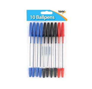 Ballpoint Pens Assorted 12X10 Pk120