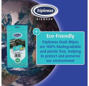 Triplewax Dash Wipes Citrus Pk25