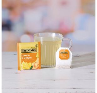 Twinings Lemon Ginger Infus Tea Pk20