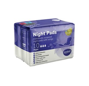 Ultra Night Pads Pkt X10 Pads Pk12