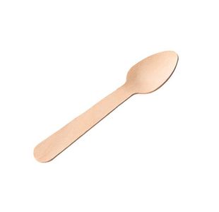 Disb Birch Wood Teaspoon 11Cm Pk100