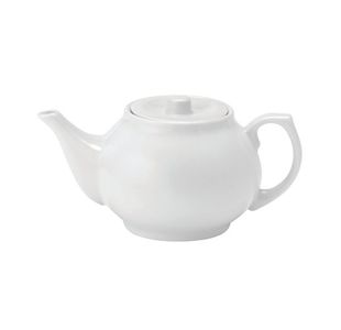 Pure White Teapot 15Oz Pk4