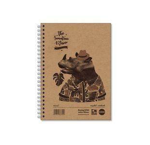 Rhino Recy Wbnd Notebook 160P A5 Pk5