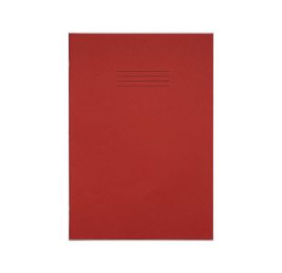 Rhino Exr Book Plain 48 A4+ Red Pk50