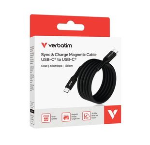 Sync + Charge Usb-C 60W Mag 1.2M Blk