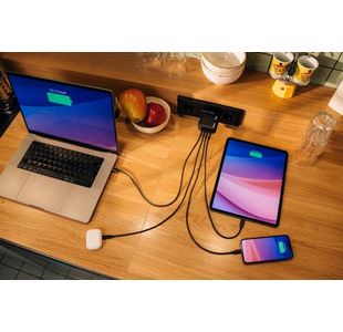 Mini Gan Wall Charger 100W 4 Port