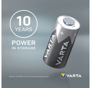 Varta Pro Cr123A Lithium Battery