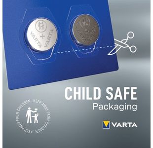 Varta Cr2025 Coin Cell Battery Pk2