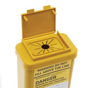 Sharps Disposal Container 0.5L